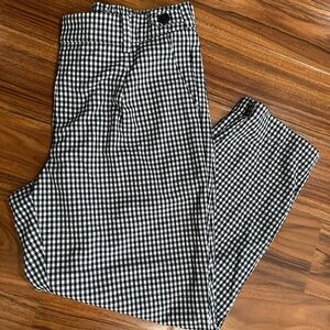 Tommy Hilfiger Black & White Gingham Women's Chinos